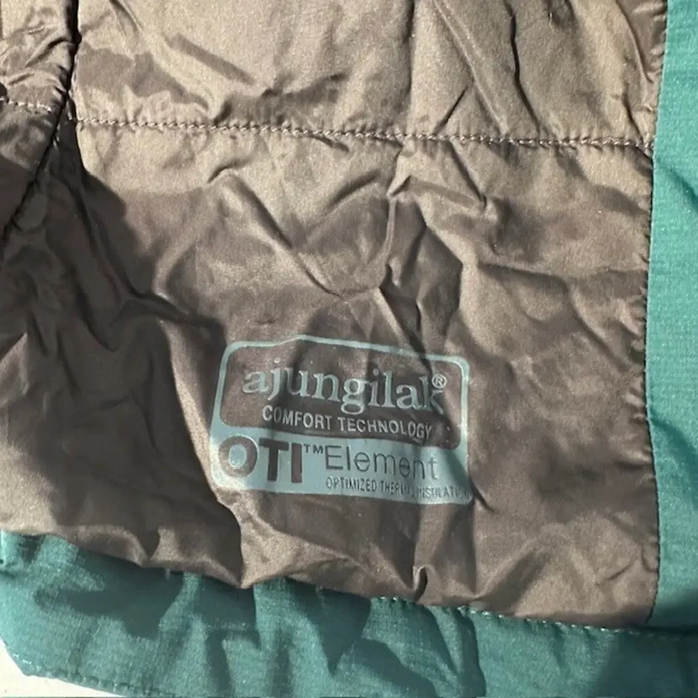 Mammut Rain Jacket Mens Size Medium Green Gray Gore-Tex Crater HS Hooded Zip Up - Picture 7 of 13